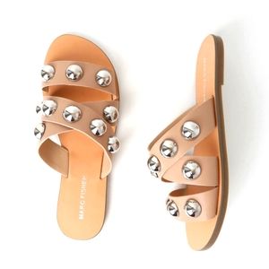 Marc Fisher studded sandals
